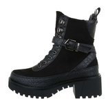 Trendy zwarte boot Eline. _