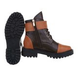 Klassieke bruine/camel boot Siti._