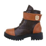 Klassieke bruine/camel boot Siti._