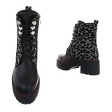 Trendy zwarte boot Carol._