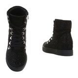 Trendy zwarte winterboot Erica._