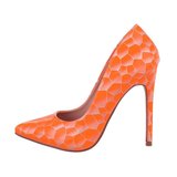 Oranje fashion pump Veri._