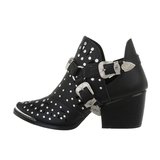 Gave zwarte western/bikerboot Corry.SOLD OUT_