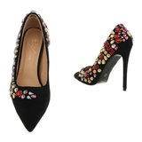 Fashion zwarte pump Sisi._