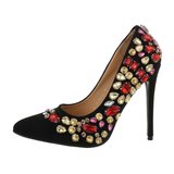 Fashion zwarte pump Sisi._