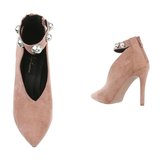 Lyra rose high heel pump._