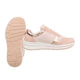 Trendy lage roze sneaker Rosy._