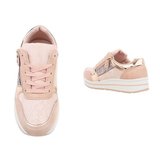 Trendy lage roze sneaker Rosy._