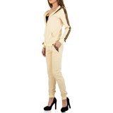 Loungewear beige (ensemble veste+pantalon)._