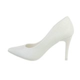 Stylish witte pump Ziba._