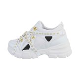 Witte kinky sneaker Umu._