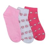 Set de 12 paires de chaussettes-femmes, blanc/rose/rouge.Taille 35-38_