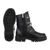 Zwarte fashion boot Giorgia._