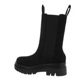 Halfhoge zwarte Chelsea boot Ciara._