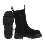 Halfhoge zwarte Chelsea boot Ciara._