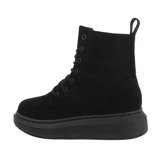 Trendy zwarte daimen boot Noralie._