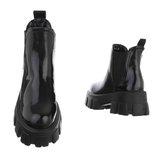 Zwarte lak Chelsea boot Doran_