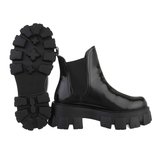 Zwarte lak Chelsea boot Doran_