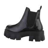 Zwarte lak Chelsea boot Doran_