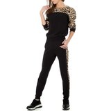 Hippe zwarte loungewear met print.SOLD OUT_