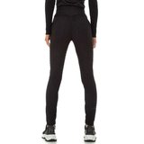 Sportieve zwarte legging met struktuur._