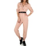 Hippe rose jeans jumpsuit._