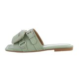 Trendy groene mule Tazia_