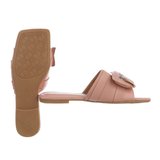 Trendy rose mule Tazia_