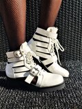 Trendy witte sandaal-boot Runa_