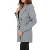 Elegante zwart/witte blazer._