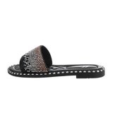 Fashion zwarte mules Gianna._