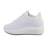 Witte hoge sneaker Evy._