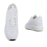 Witte hoge sneaker Evy._