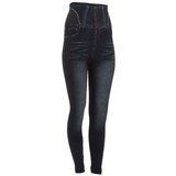 Trendy grijze legging met xl hoge taille._