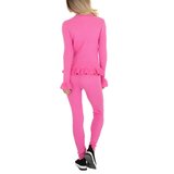 2 delige fuchsia fashion loungewear._