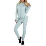 2 delige munt groene fashion loungewear._