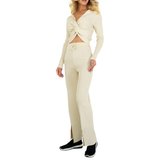 Classy 2 delige beige loungewear._