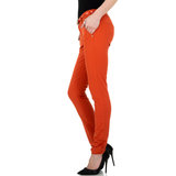 Classy oranje chino broek._