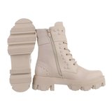 Beige boot Patrizia._
