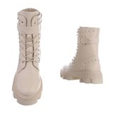 Beige boot Patrizia._