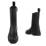 Trendy zwarte Chelsea boot Sirina._