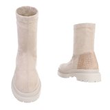 Beige suede boot Amada_