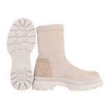 Beige suede boot Amada_