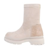 Beige suede boot Amada_