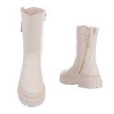 Beige Chelsea boot Armanda_