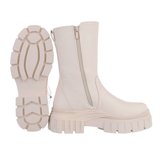 Beige Chelsea boot Armanda_