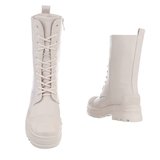 Hoge beige boot Aricela._