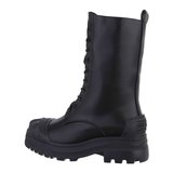 Hoge zwarte boot Aricela._