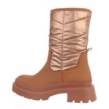 Camel kleurige snowboot Paquita._