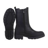 Zwarte boot Brisha._